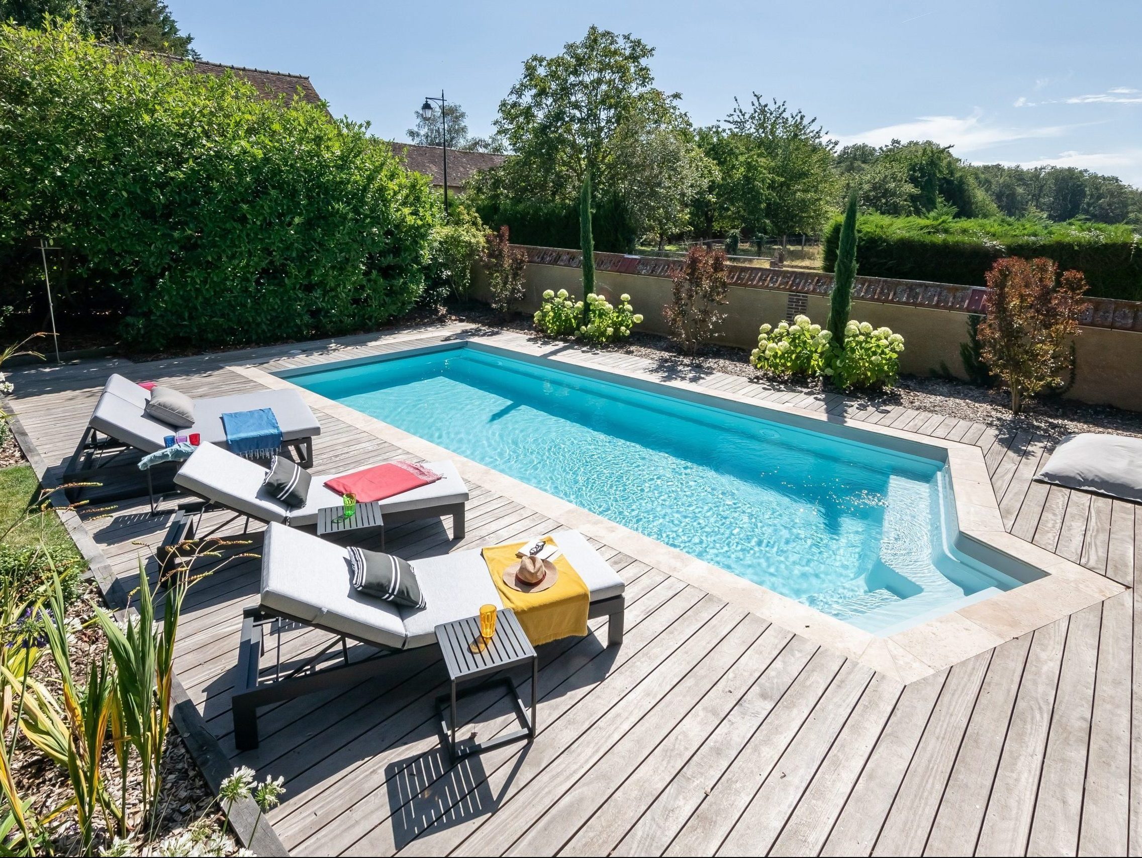 Installation terrasse et création de jardin