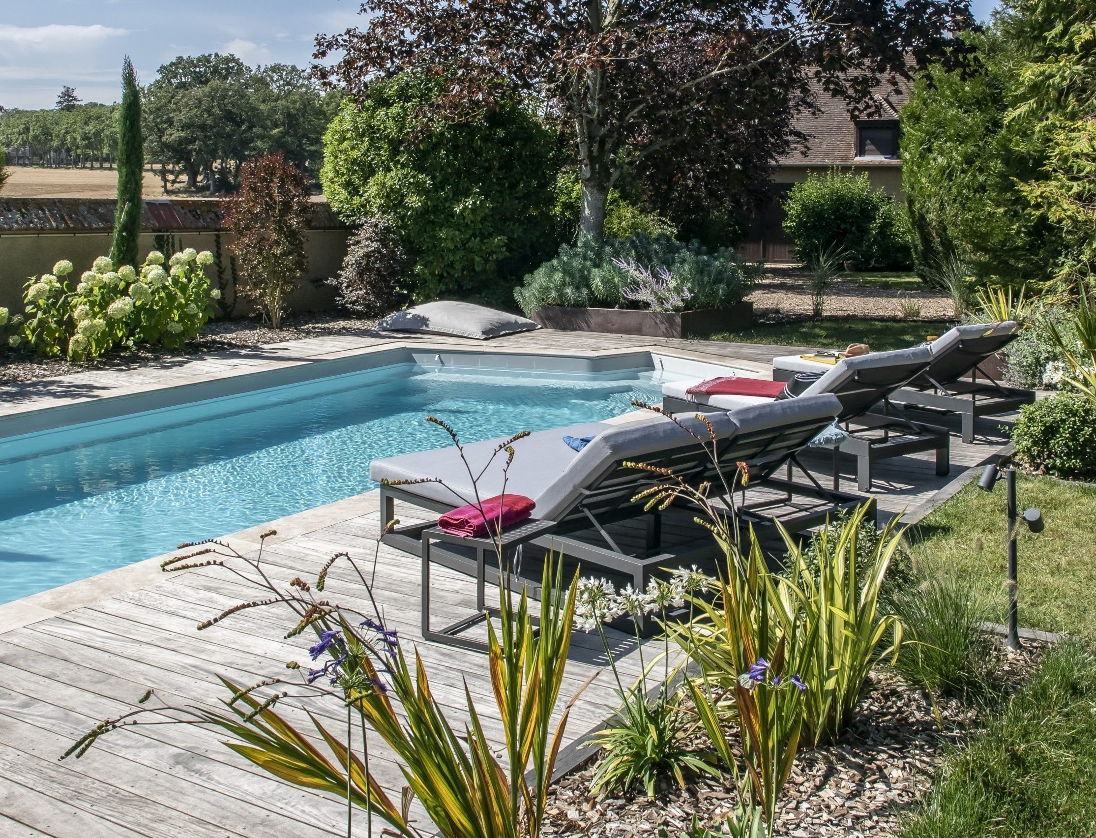 Installation terrasse et création de jardin
